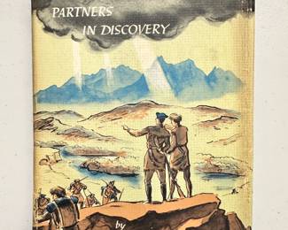 Lewis and Clark Partners in Discovery by John Bakeless, 1947, first edition hardcover with dust jacket, William Morrow & Company New York