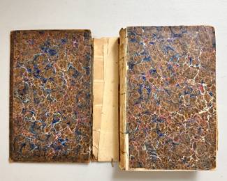 Another view of The Army and Navy of America: A View of the Heroic Adventures, Battles, Naval Engagements, Remarkable Incidents, and Glorious Achievements in the Cause of Freedom from the Period of the French and Indian Wars to the Close of the Mexican War, by Jacob K. Neff, 1851, leather bound, John H. Pearsol publisher