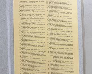 Inside page of Japan, hardcover, Japan Tourist Association, copyright 1959 by the Japan Travel Bureau, printed in Japan