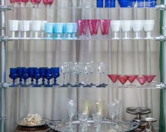 Antique EAPG and art glass selections...