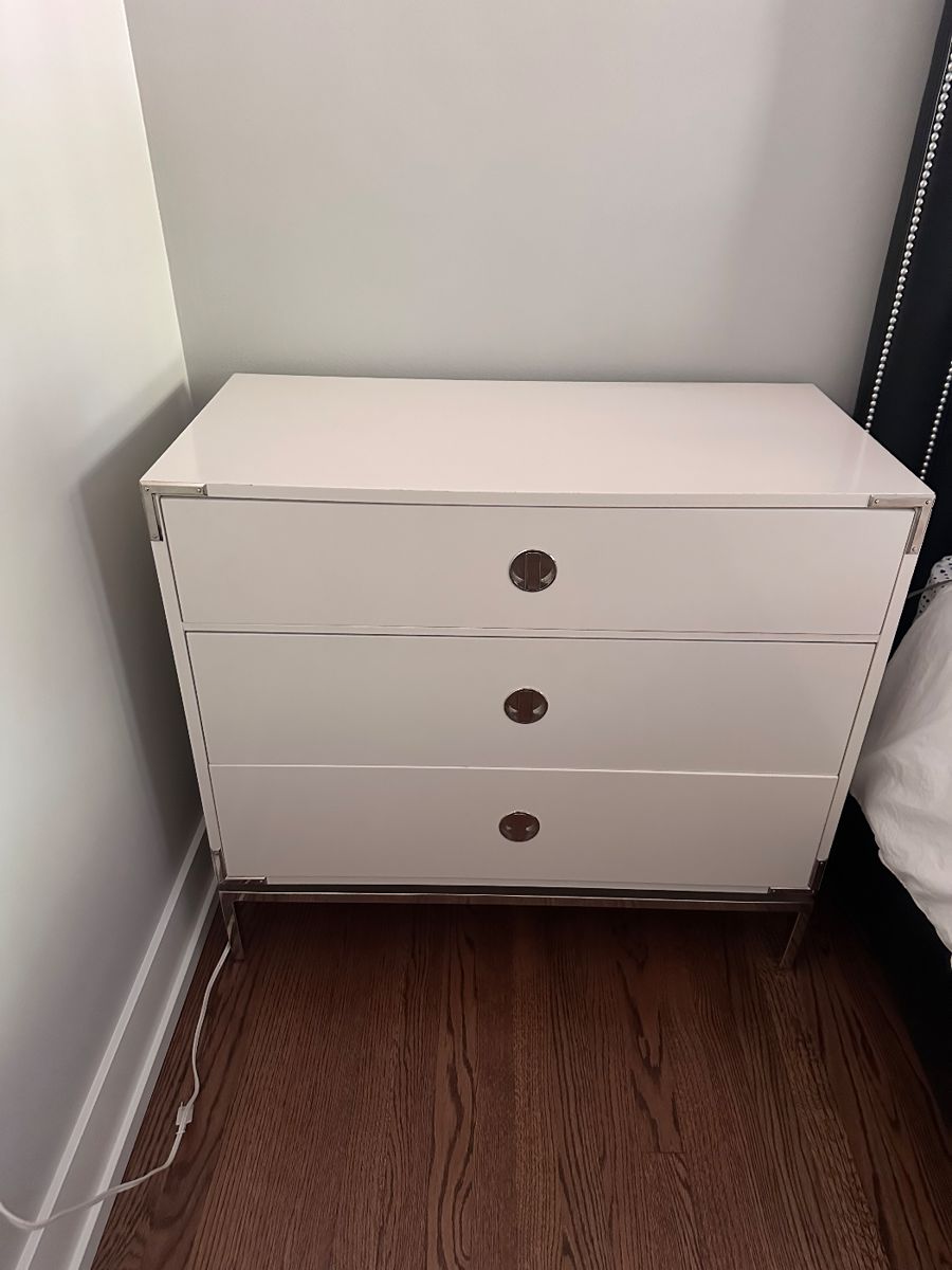 West Elm Campaign 3 drawer dresser