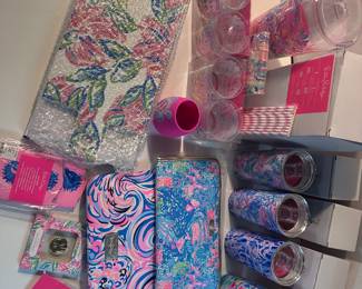 Lilly Pulitzer Accessories and kitchen ware