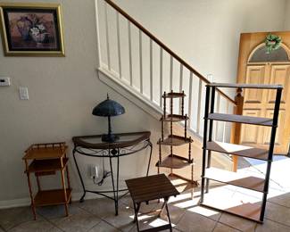 Tables, Lamp & Wall Art