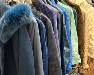 Like new leather and suede coats 
Some still with the tags!
Size S/P