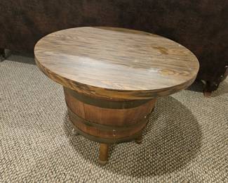 $20  Barrel table