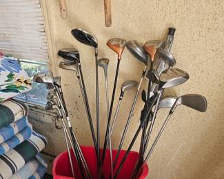 $4 - $8  Golf clubs
