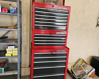 $125  Craftsman tool chest