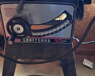 Tools are in the workshop behind the garage. Go through the kitchen and take a slight right through the door to the garage.