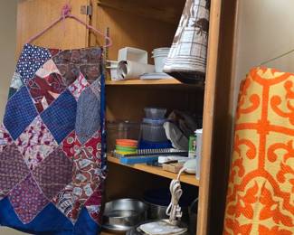 Hallway to your left as you enter the house.