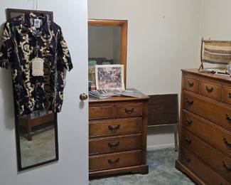 Basement bedroom, first on the right