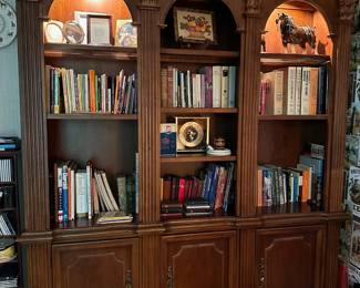 Bookcase, Books, Frames