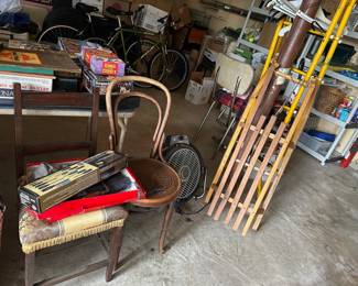 Old Chairs, Sled