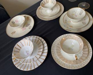Three piece tea sets 