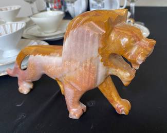Marble Onyx Dolomite Lion