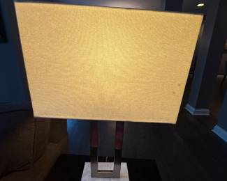 Mixed media lamp