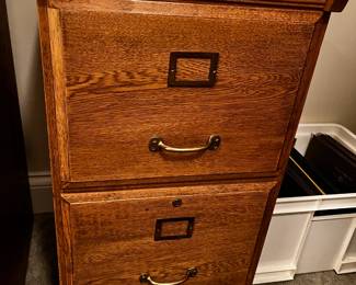 #57 Wood 2 Drawer Legal Filing Cabinet - 16x16x28 $75.00
#58 Wood 2 Drawer Legal Filing Cabinet - 16x16x28 $75.00