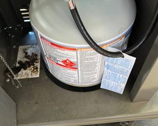 #66 Weber 2 Burner Propane Grill w/Cover and Propane Tank $75.00
