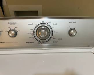 #76 Pair of Maytag Centennial Commercial Washer w/agitator and Dryer - sold as a pair $200.00