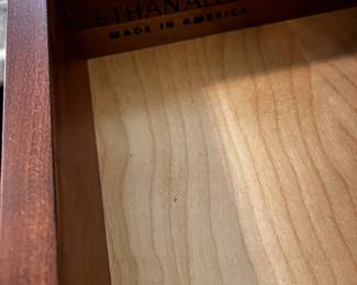 #47 Galleries Ethan Allen Set of 2 Bedside Tables w/1 Drawer & Shelf - 21x17x28 $200.00