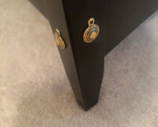 #38 Black Ethan Allen Headboard/Footboard $175.00
#39 Ethan Allen Set of queen Mattresses & Boxsprings $100.00