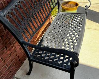 #106 Heavy Metal Loveseat - 45" Long $75.00
