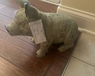 #35 Resin Pig - 16" Long $35.00