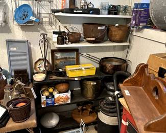 Old cast iron, shop vac
