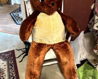 Huge Teddy Bear and rocker