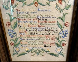 Beautiful framed needlework