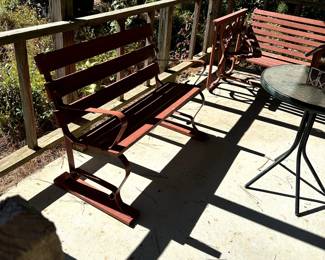 Outdoor bench