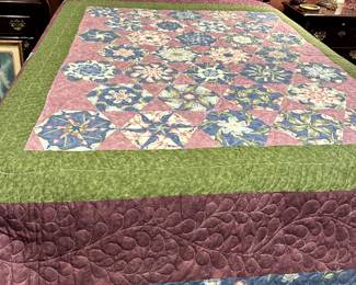 Lovely custom made quilt