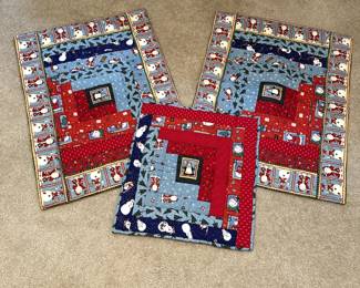 matching shams to Christmas quilt