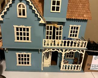Incredible doll house, LOTS of furniture included