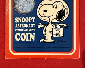collectible Snoopy coin 