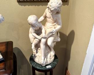 Statue, stand
