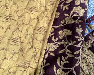 underside of quilt
