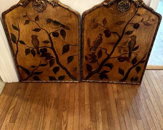 Lovely fireplace screens
