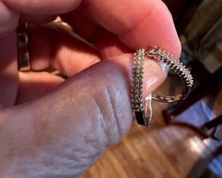 10k diamond earrings