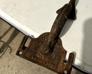 old cast iron Gate latch?