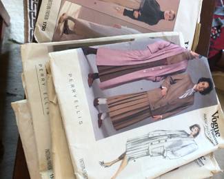 Vintage Vogue sewing patterns Perry Ellis