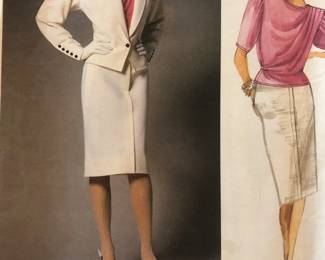 Vogue vintage sewing patterns Emanuel Ungaro