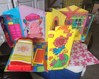 Vintage Barbie house