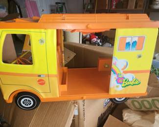 Vintage Barbie camper
