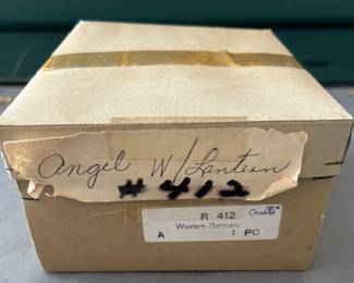 #68 - $25 - Vintage Goebels angel with the lantern with box