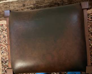 #71 - $600 - STICKLEY original spindle bench stool 15Dx15Hx19W