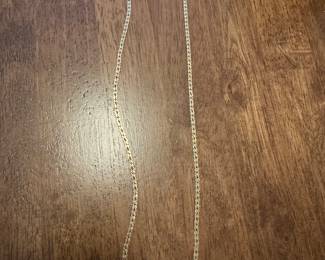 #55 - $780 - 14kt gold chain link - Italy - 18" - 13.03gr