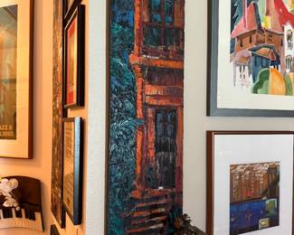 #35 - $400 - Brandon Delles (XX-XXI) New Orleans "Esplanade" 1'x4'