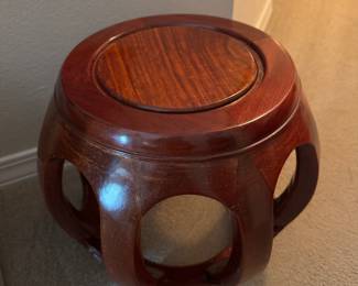 #74 - $80 - Rosewood wood pedestal 14x14 