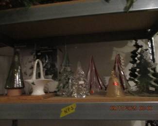 Murano glass trees