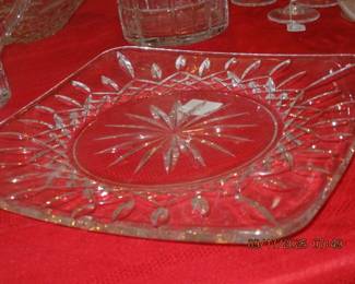 Waterford Lismore platter
